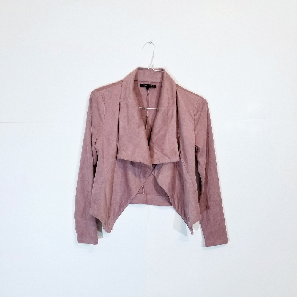 Romeo + Juliet Couture | Pink Suede Jacket Medium
